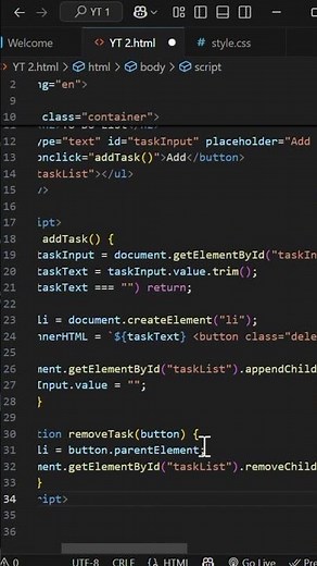 To-Do List Using HTML, CSS & JavaScript