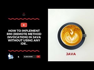 How To Implement RMI (Remote Method Invocation) In Java Without Using Any IDE..
