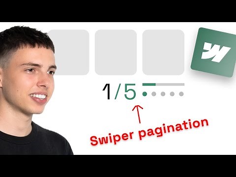 SwiperJS PAGINATION - COMPLETE GUIDE [2024 Webflow]