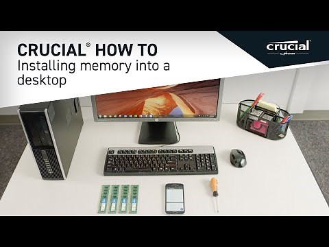 How to install Crucial® RAM in a desktop PC: 10 easy steps