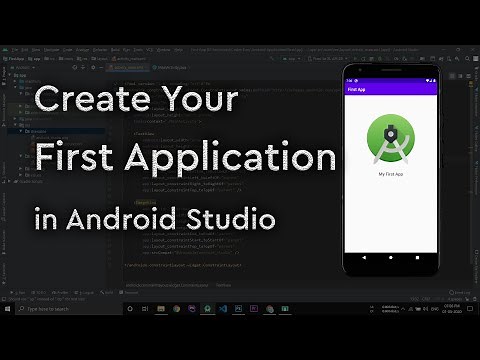 Creating First Application In Android Studio in 2026