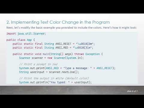 Enhance Your Java Console Output with Colorful Text