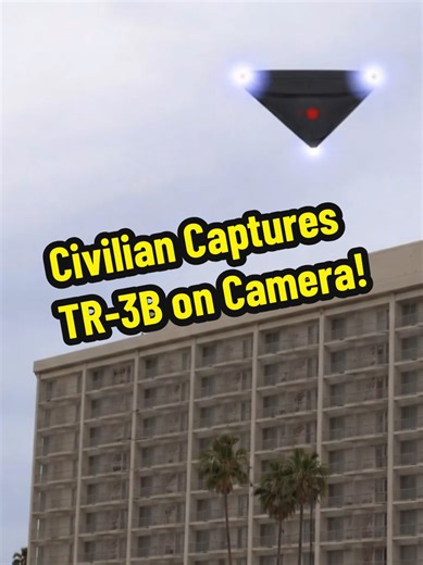 Caught this TR-3B ARV on camera while standing on the balcony of my hotel room in Florida The TR-3B Astra (often called an ARV — Alien Reproduction Vehicle) is an alleged black-budget aerospace craft frequently discussed in UFO and secret-space-program lore. It’s typically described as a large black triangle, silent or nearly silent, with three white lights at the corners and a red or amber light in the center, often seen hovering or moving with impossible agility. From the hypothetical lens, th