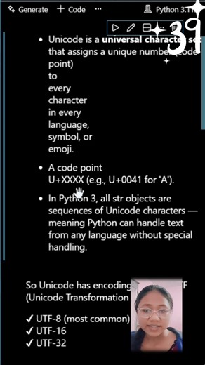 Day 39: ord() & chr() in Python #coding #100daysofcode