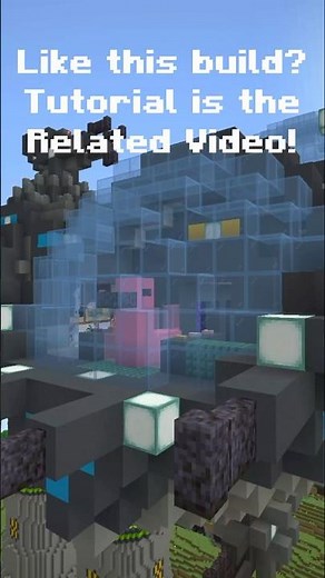 Minecraft How to Build an Alien Mothership / Spaceship - Tutorial - #gearsaw #minecraftbuilding