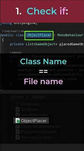 Unity Cant add script error Fix