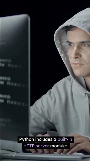 Start an HTTP Server in Python with One Command! 🌐"