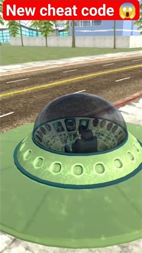 🤫 secret ! alien UFO ! 😱 Indian bike 3D game mein #shortsfeed #vairalshort #vairalvideo