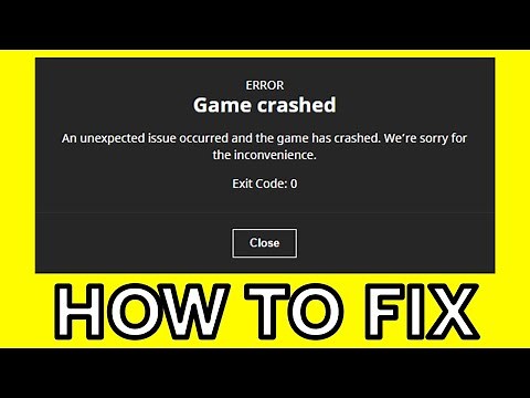 How To Fix CRASH EXIT CODE 0 - Minecraft