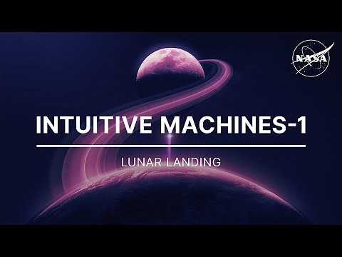 Intuitive Machines-1 Lunar Landing (Official NASA Broadcast)