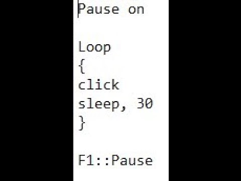 How To Make Your *OWN* AutoClicker!