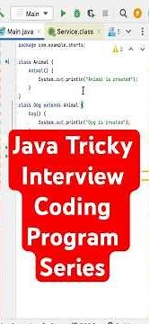 Java Tricky Interview Coding Program 4 #java #javaprogramming