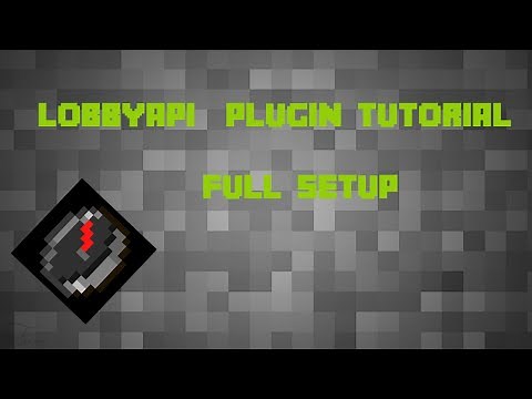Minecraft LobbyAPI plugin tutorial (FULL setup)