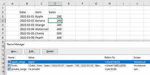 How to Work with Excel Named Range in Python
