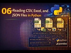 06 Reading CSV, Excel, and JSON Files in Python