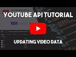 Updating YouTube Videos using YouTube Data API