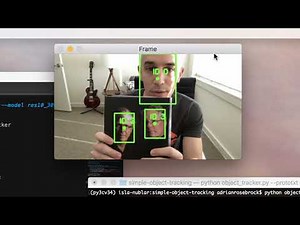 Simple object tracking with OpenCV