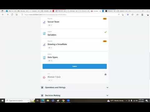 Sololearn - Data Types (JavaScript)