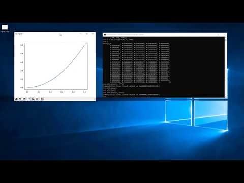 Install Python with NumPy SciPy Matplotlib on Windows