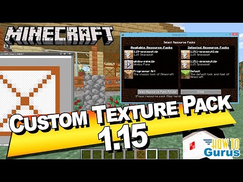 How You Can Make a Minecraft Custom Texture Pack Tutorial - Minecraft Java Edition