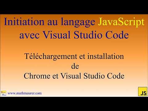 Tutoriel Javascript - 01 - Installer Visual Studio Code et Live Server