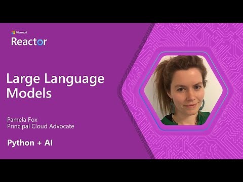 Python + AI: Large Language Models