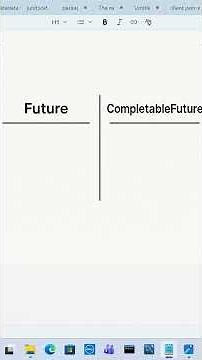 Future vs CompletableFuture in Multithreading Java