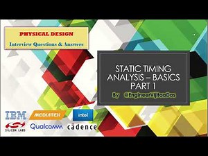 STATIC TIMING ANALYSIS || Basic Terminology || VLSI Physical Design Interview Preparation