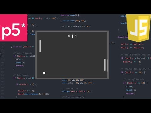 A Game A Day 1 - JavaScript Pong!