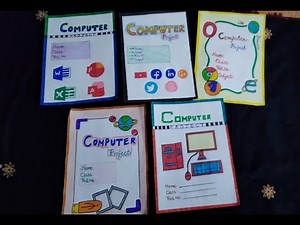computer project file - class 12 - computer project front page design