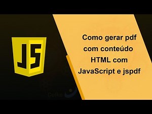 How to generate a PDF with HTML content using JavaScript and jspdf.