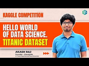 HELLO WORLD of Data Science | Titanic Dataset | Kaggle Competition #datascience #machinelearning
