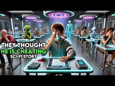 The Human Had a Nose Bleeding on the Exam Table—Alien Teachers Think He's Cheating | HFY Sci Fi