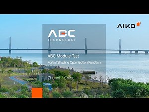 ABC Module Test - Partial Shading Optimisation Function