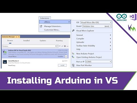 Installing Arduino for Visual Studio