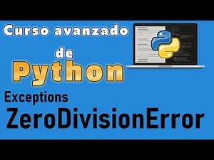 Python course from scratch for beginners | EXCEPTIONS - ZERODIVISIONERROR IN PYTHON (video 66)
