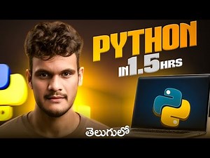 Learn Python Programming in Telugu | Complete Python Tutorial for Beginners