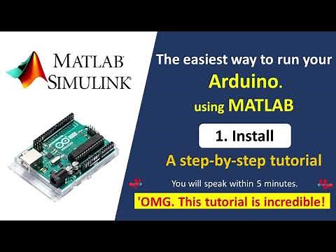 How to run ARDUINO using MATLAB - [ Tutorial #1.Install ]