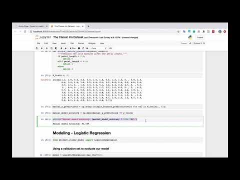Intro to Machine Learning with Python 6: Model Tuning and Test Set Accuracy