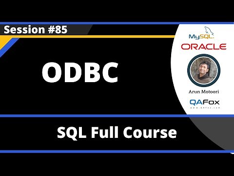 SQL - Part 85 - ODBC (Object Database Connectivity) using SQL ODBC Query Client Tool