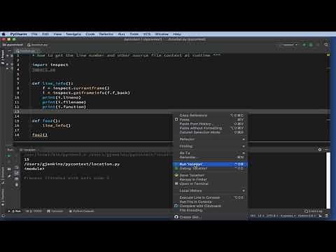 Python: Using the inspect module to get line numbers and other information
