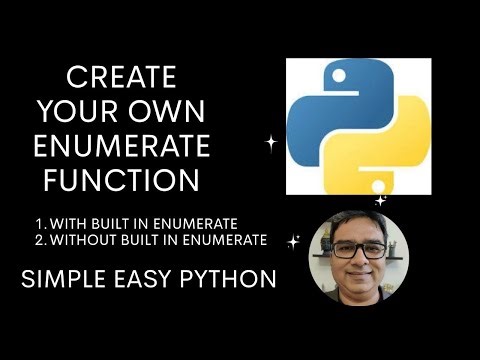 Create Your Own Python Enumerate Function