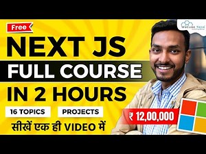 Next JS Full Course for Beginners with Practical [2024] | Next JS Tutorial for FREE