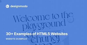 30  Examples of HTML5 Websites