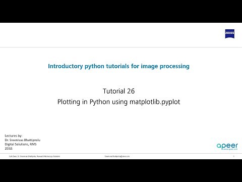 Tutorial 26 - Basic plotting in python using matplot.pyplot