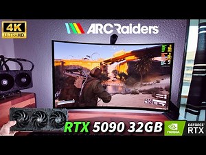 Arc Raiders - RTX 5090 32GB - Ryzen 7 9800X3D | Alienware OLED AW3225QF 32"