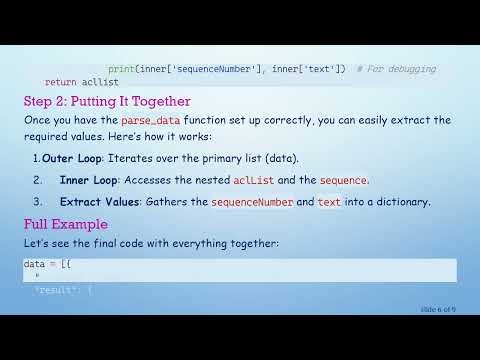 How to Extract Values from a Nested Dictionary in Python