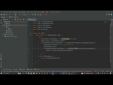 Simple TCP Server and Client Socket programming in Java