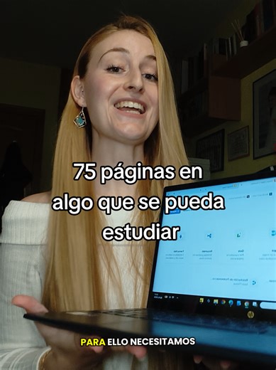 Cómo convertir 75 páginas de apuntes para estudiar