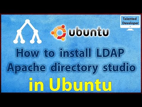How to install LDAP Apache directory studio in Ubuntu